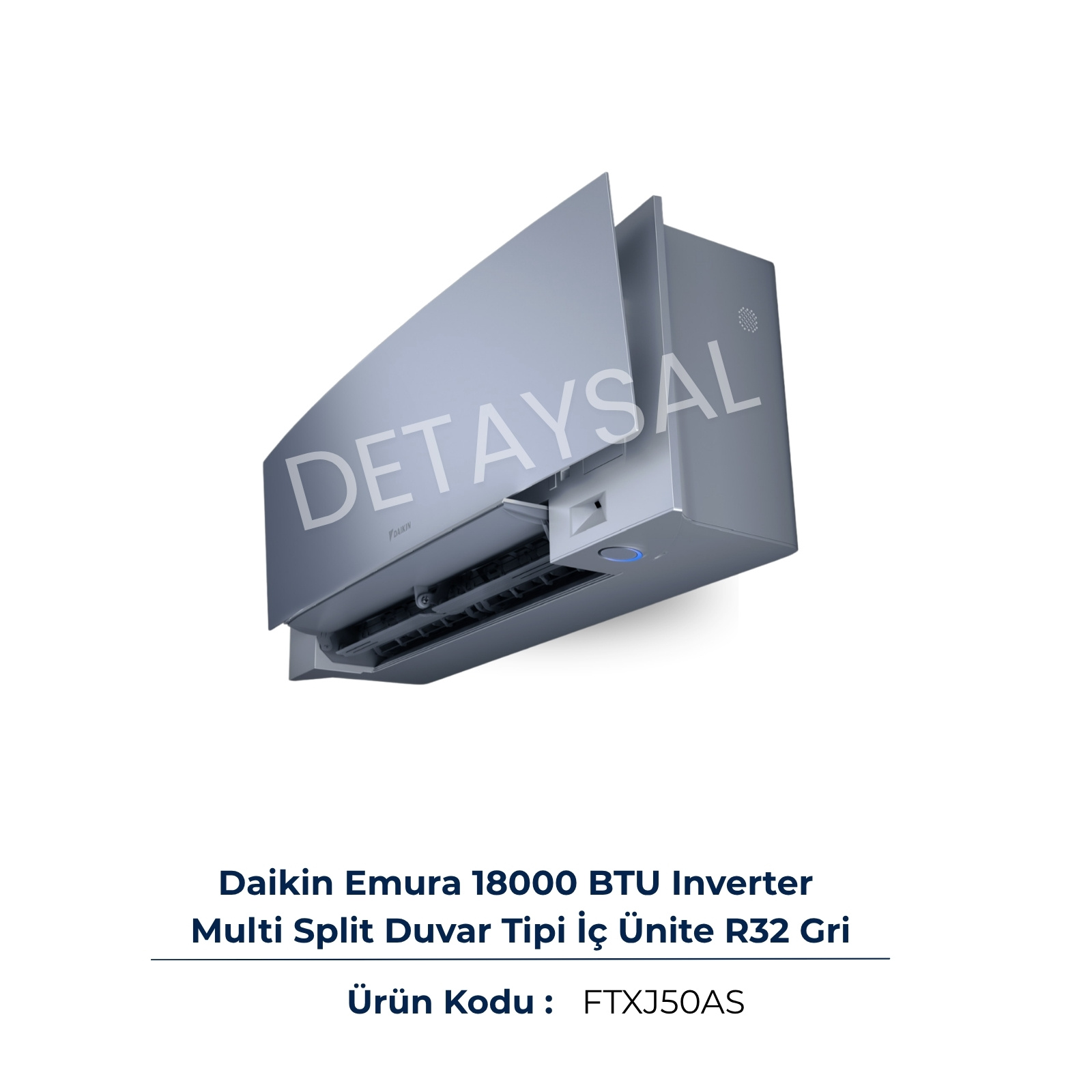 Daikin Emura 18000 BTU Multi Duvar İç Ünite Gümüş (FTXJ50AS)
