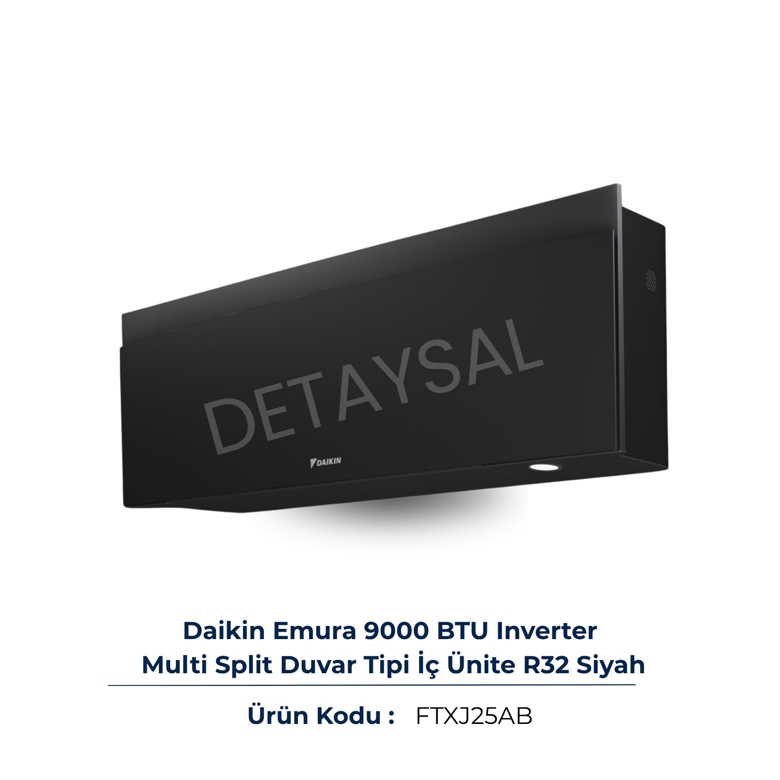Emura 9000 BTU Multi Duvar İç Ünite Mat Siyah (FTXJ25AB)