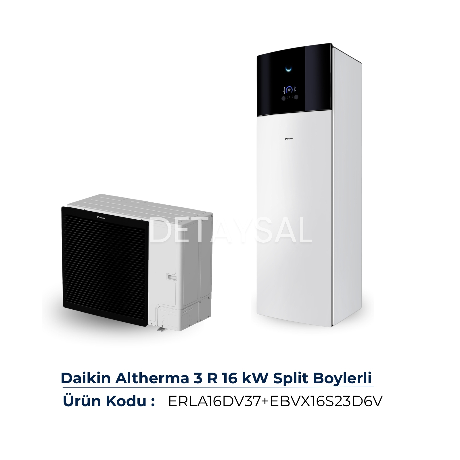 Daikin Altherma 3 R 16 kW Boylerli Split Isı Pompası