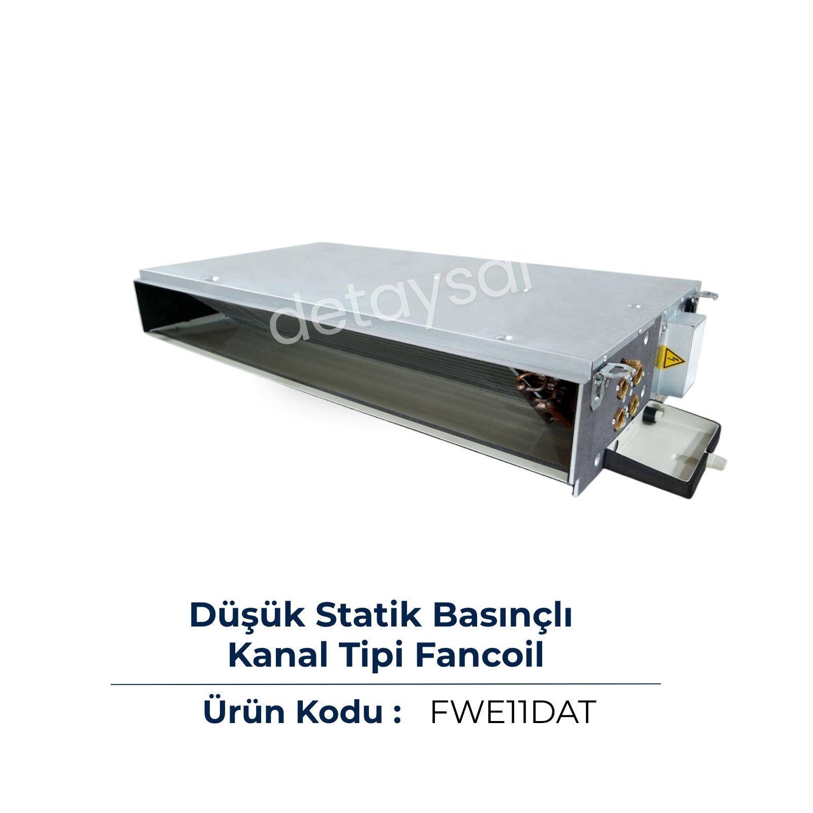 Daikin Düşük Statik İnce Kanal Tipi Fancoil 2 Borulu 5,28 kW