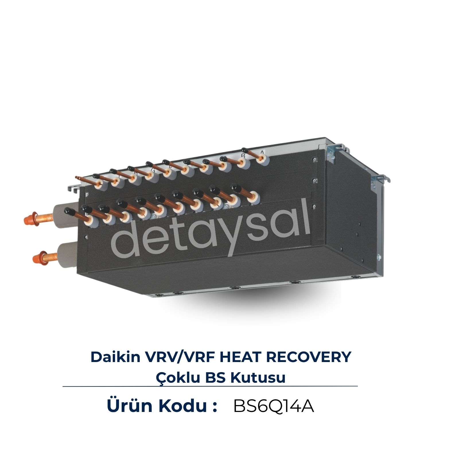 Daikin VRV Isı Geri Kazanımlı Çoklu BS Kutusu 6 Port