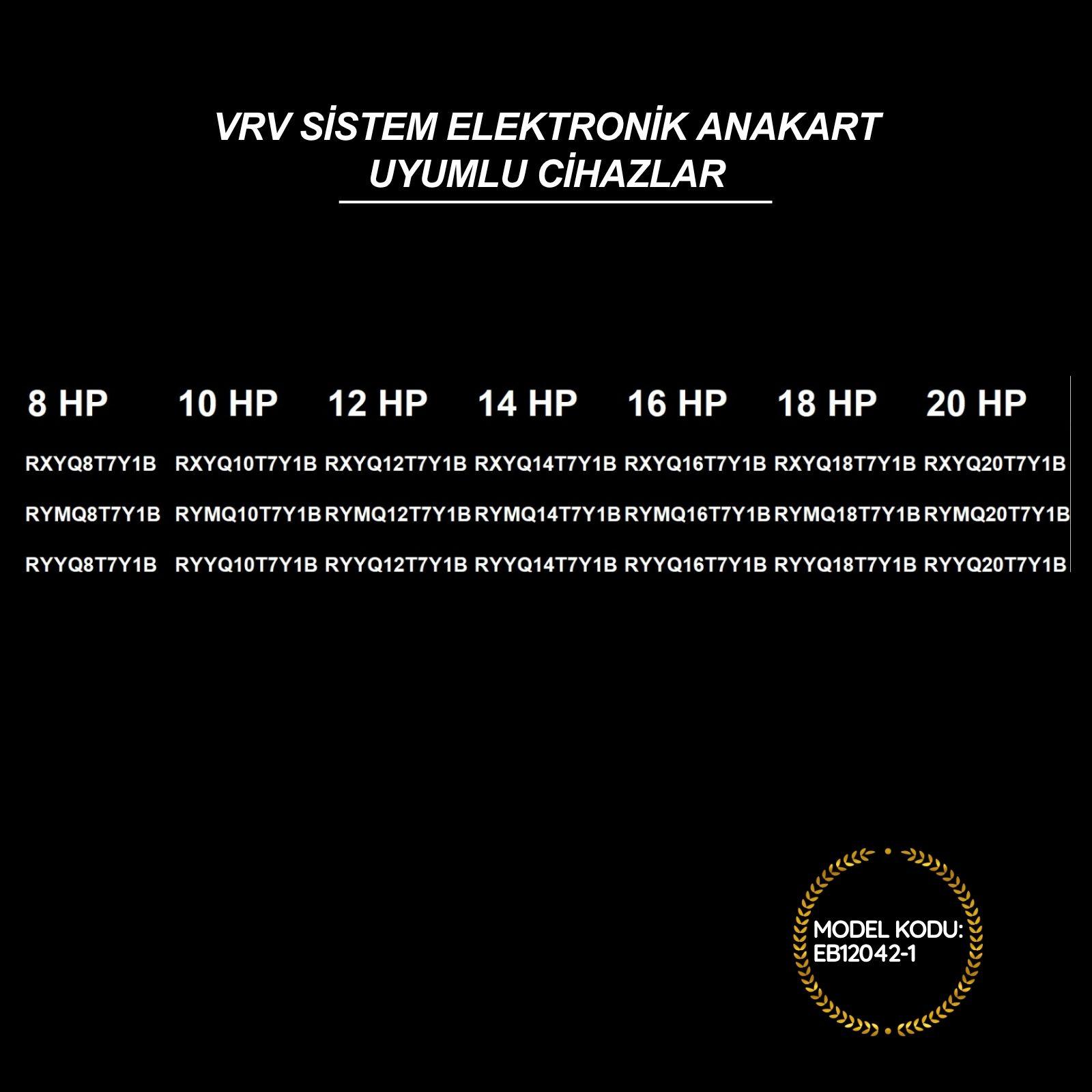 Daikin VRV Sistem Elektronik Anakart EB12042-1