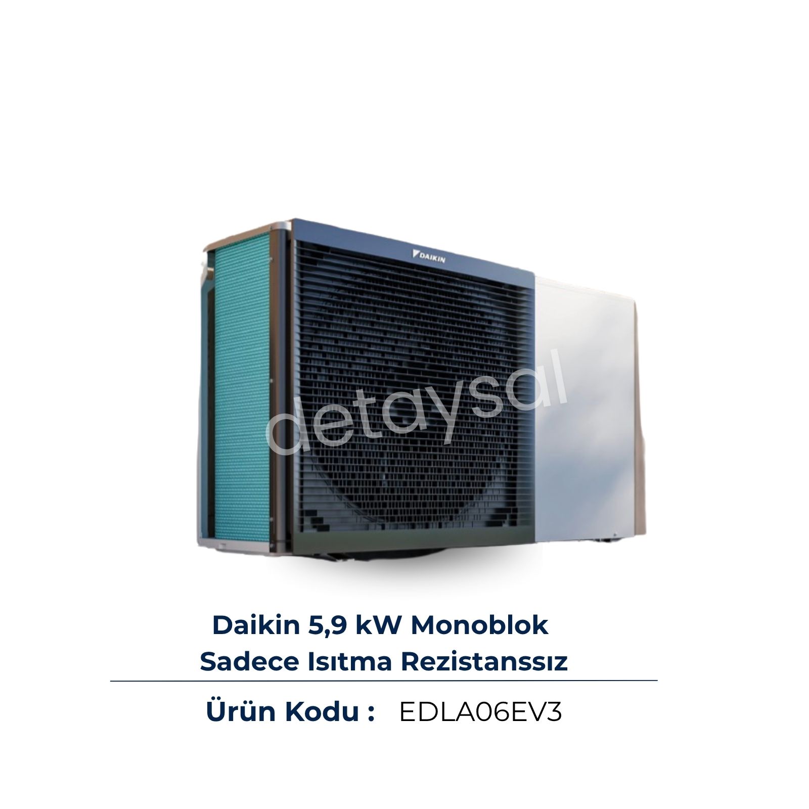 Daikin Altherma 3M 5,9 kW Monoblok Isıtma Rezistanssız