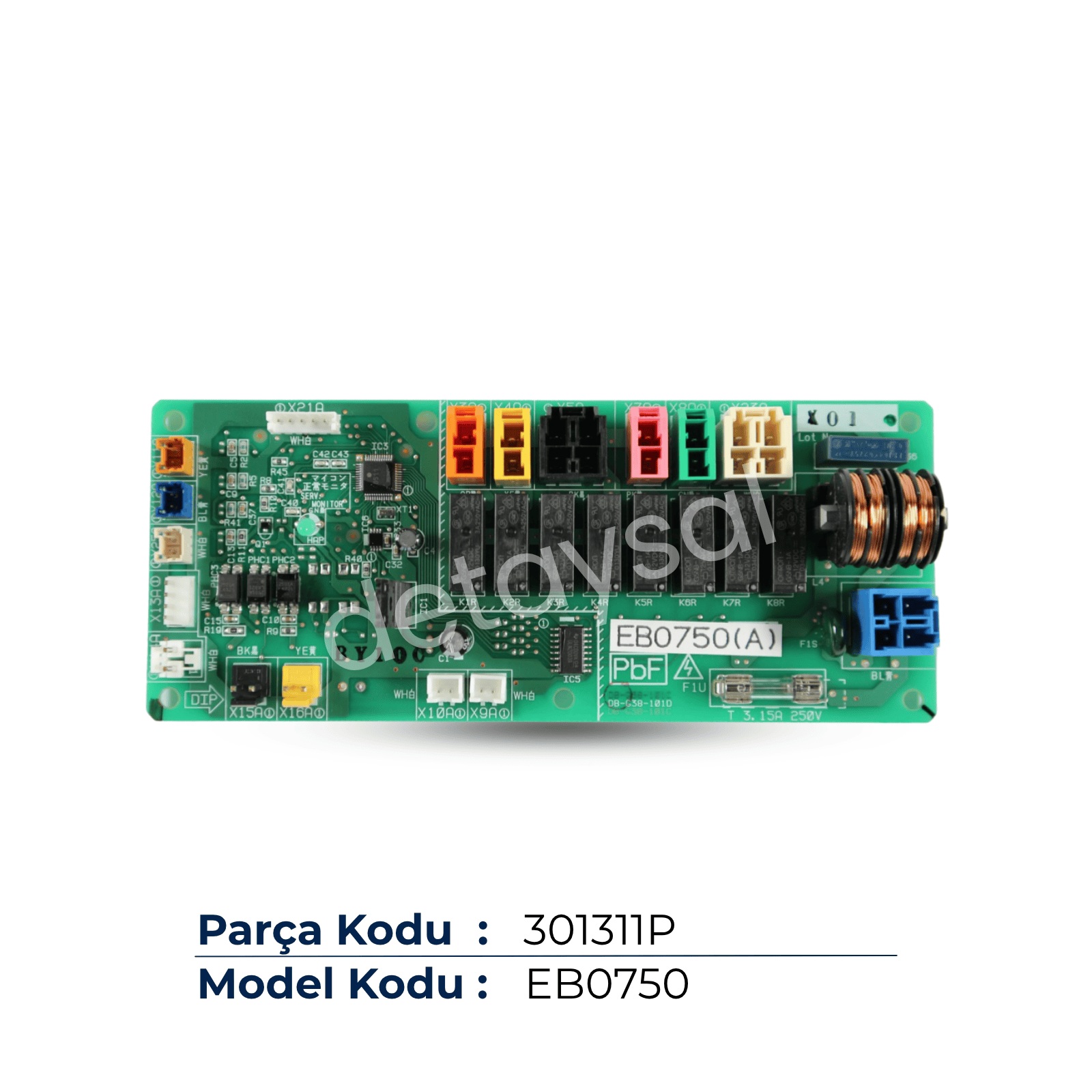 Daikin VRV/VRF Dış Ünite Ana Kontrol Kartı EB13025-3(D) 5043822