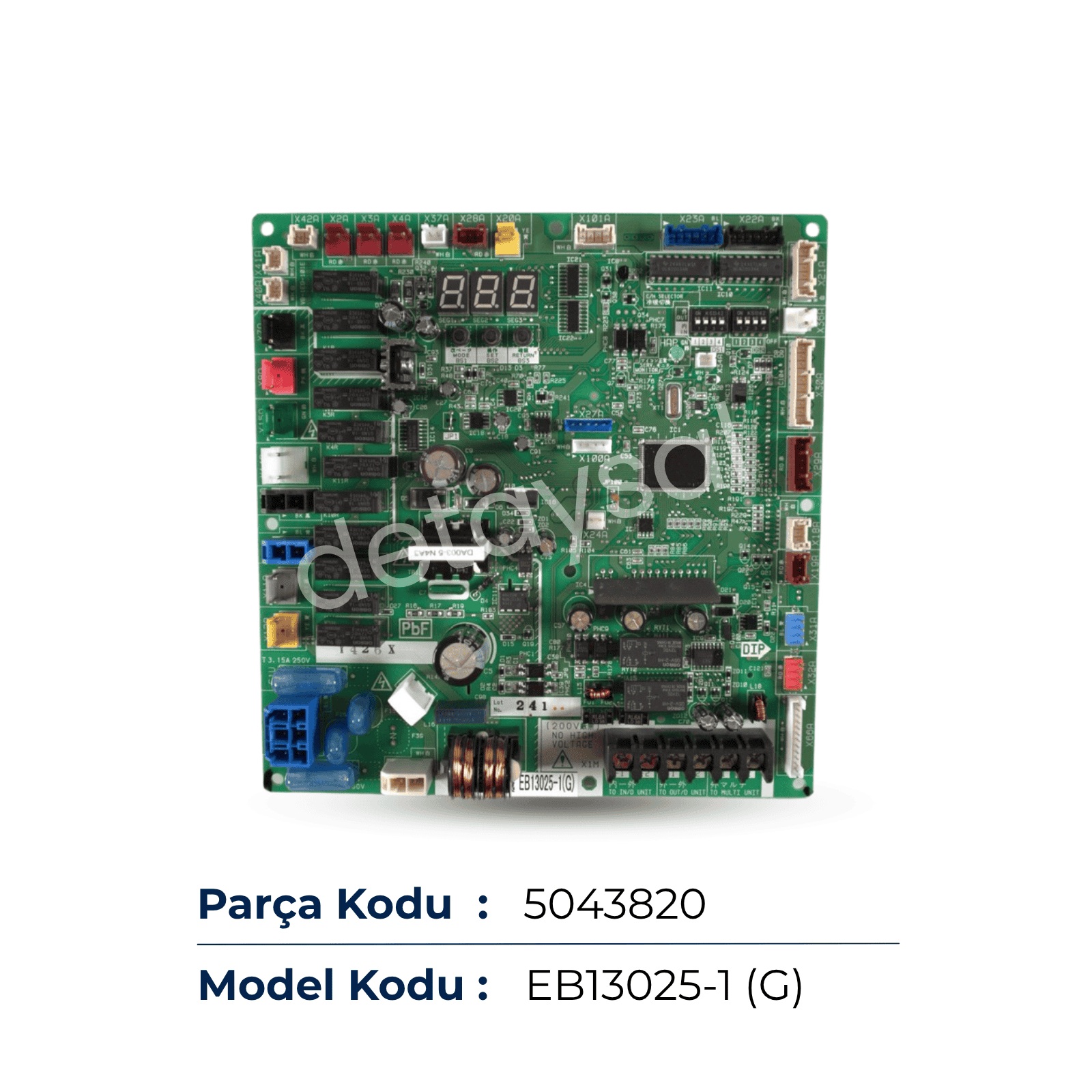 Daikin VRV/VRF Dış Ünite Ana Kontrol Kartı EB13029-1(A) 5012514