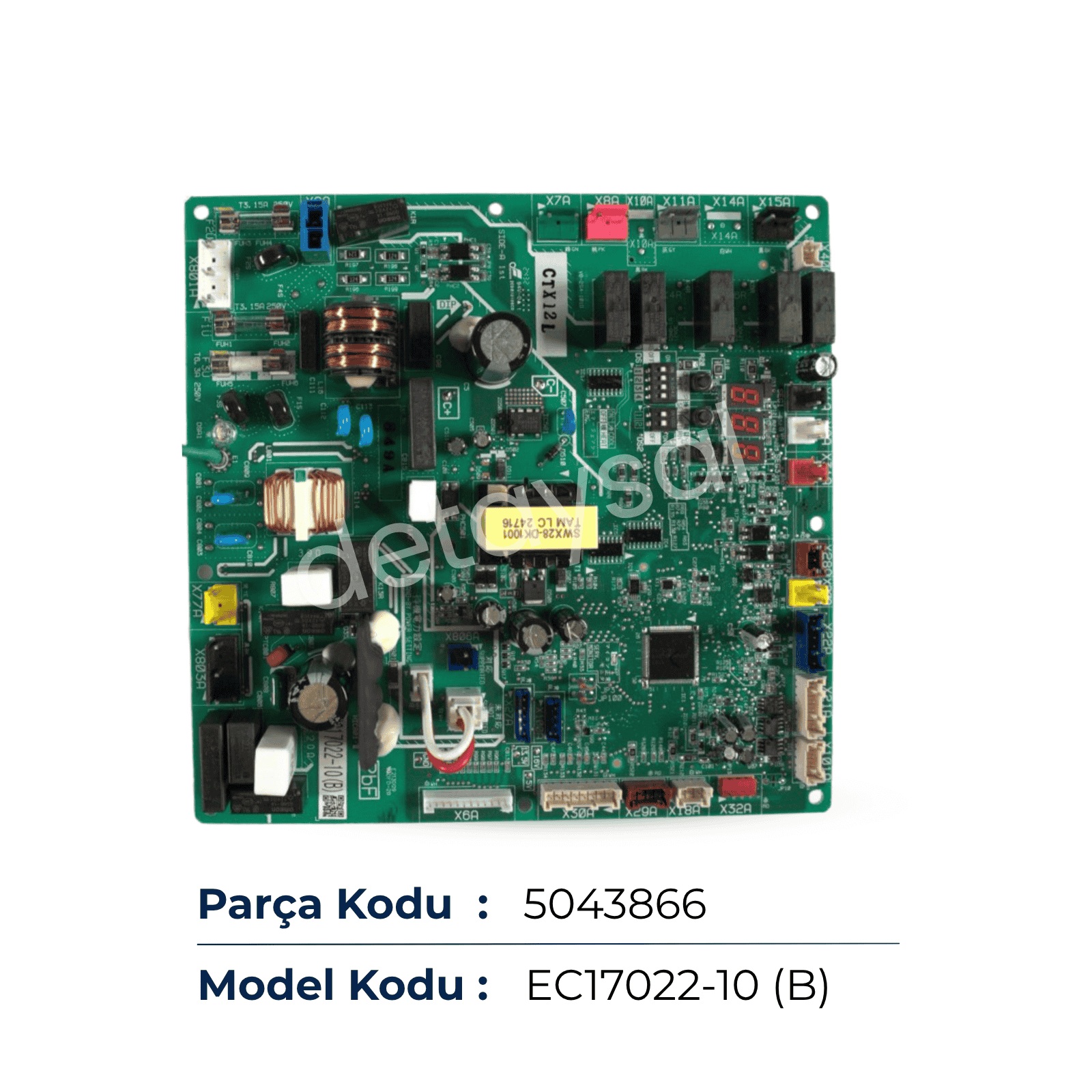 Daikin VRV/VRF Dış Ünite Ana Kontrol Kartı EB16041-1A(A) 5018173