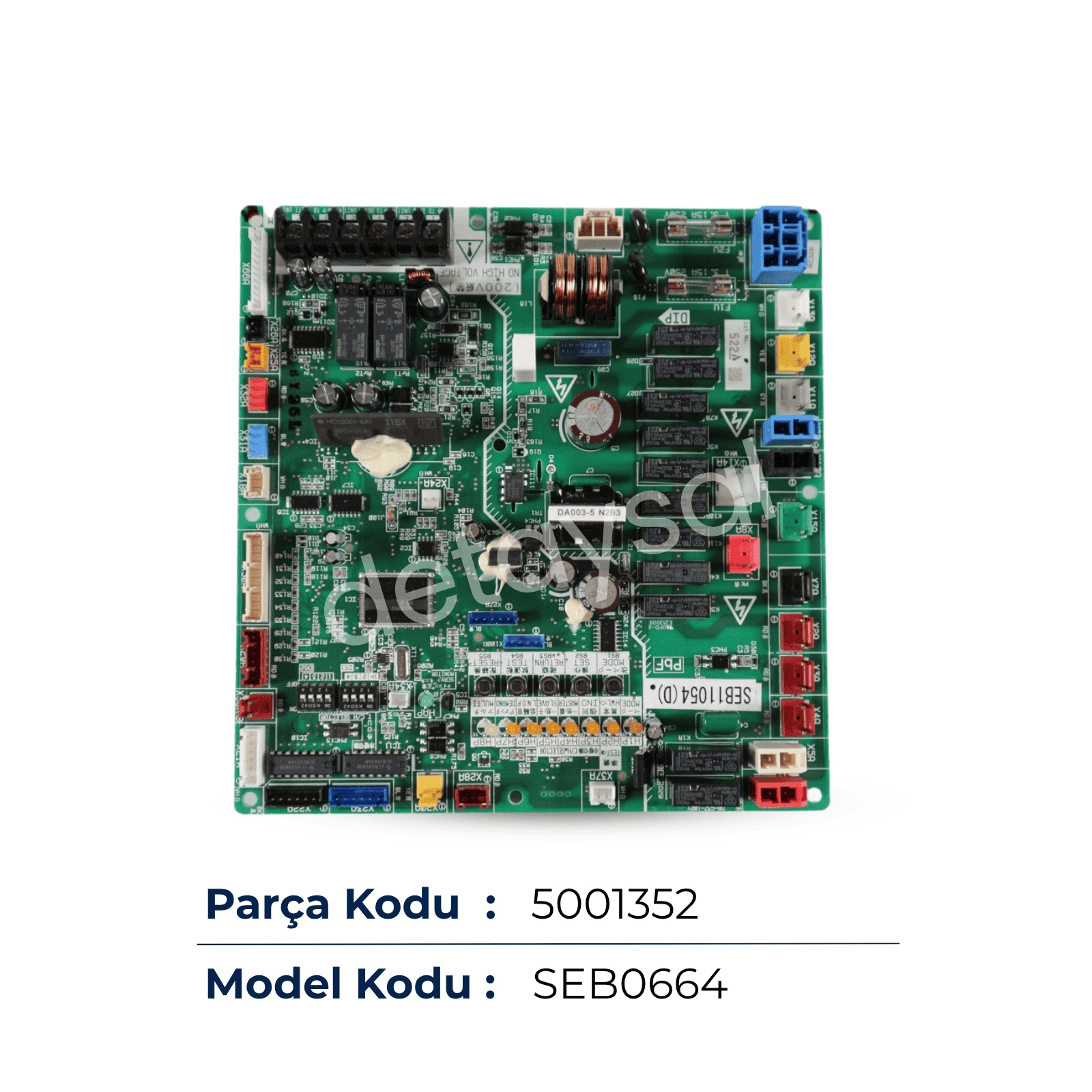 Daikin VRV/VRF Dış Ünite Ana Kontrol Kartı SEB11054 C 5037609