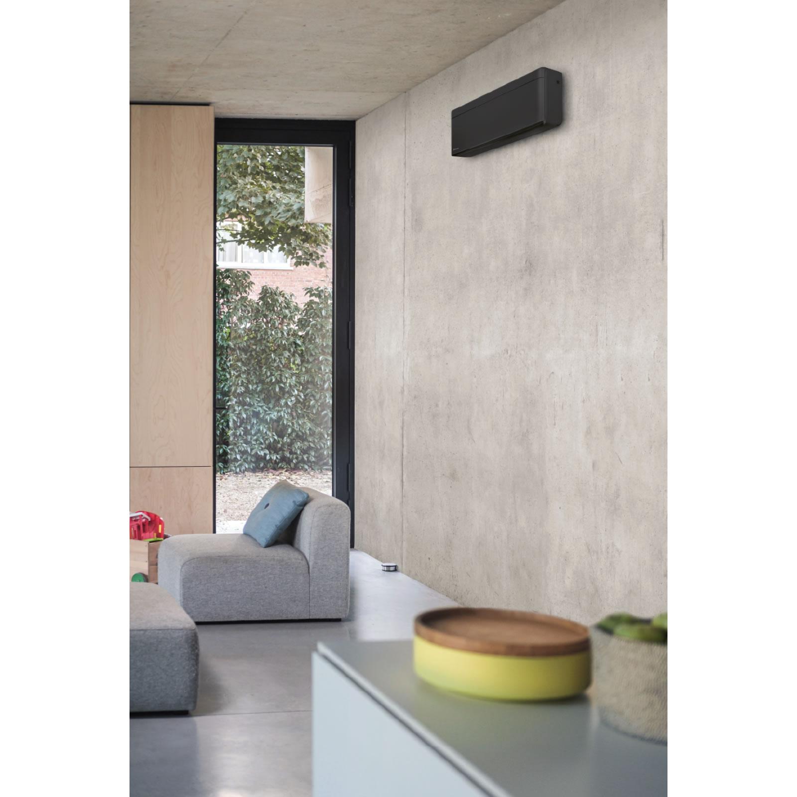 Daıkın 12.000 Btu Stylish Serisi Duvar Tipi R-32 Gazlı Inverter Klima (Siyah) 