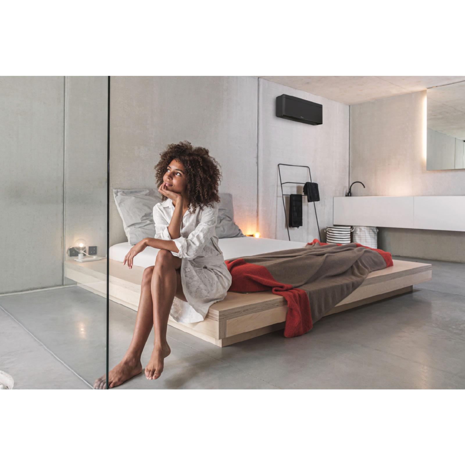 Daıkın 12.000 Btu Stylish Serisi Duvar Tipi R-32 Gazlı Inverter Klima (Siyah) 