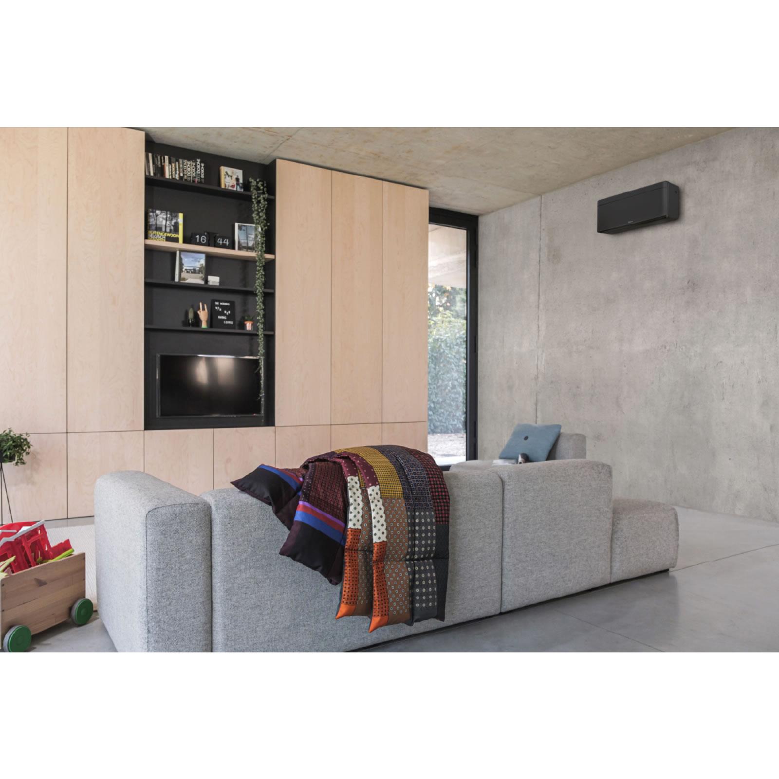 Daıkın 9.000 Btu Stylish Serisi Duvar Tipi R-32 Gazlı Inverter Klima (Siyah) 