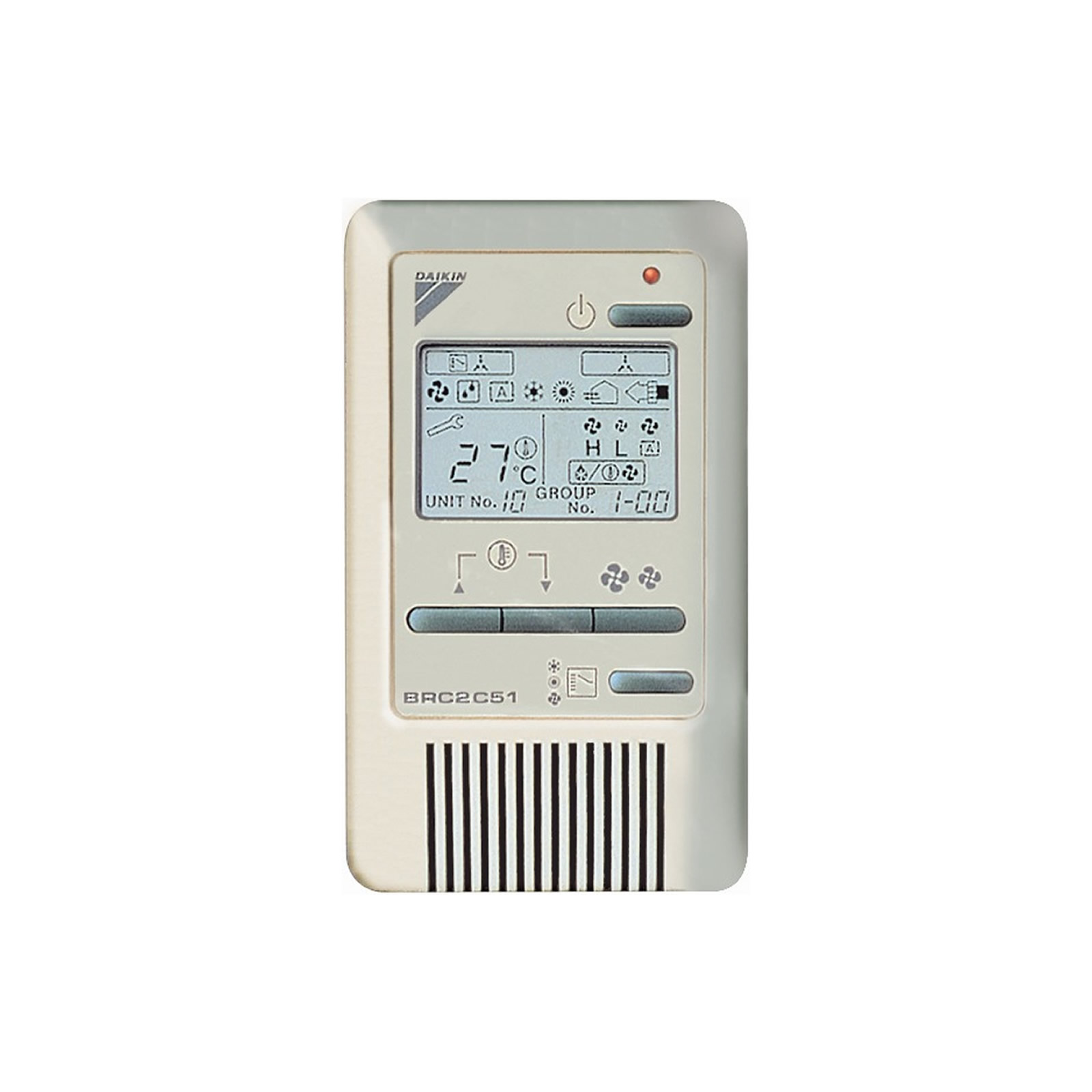 Daıkın Basitleştirilmiş Ankastre Kablolu Kumanda - Otel Odası Kumandası)